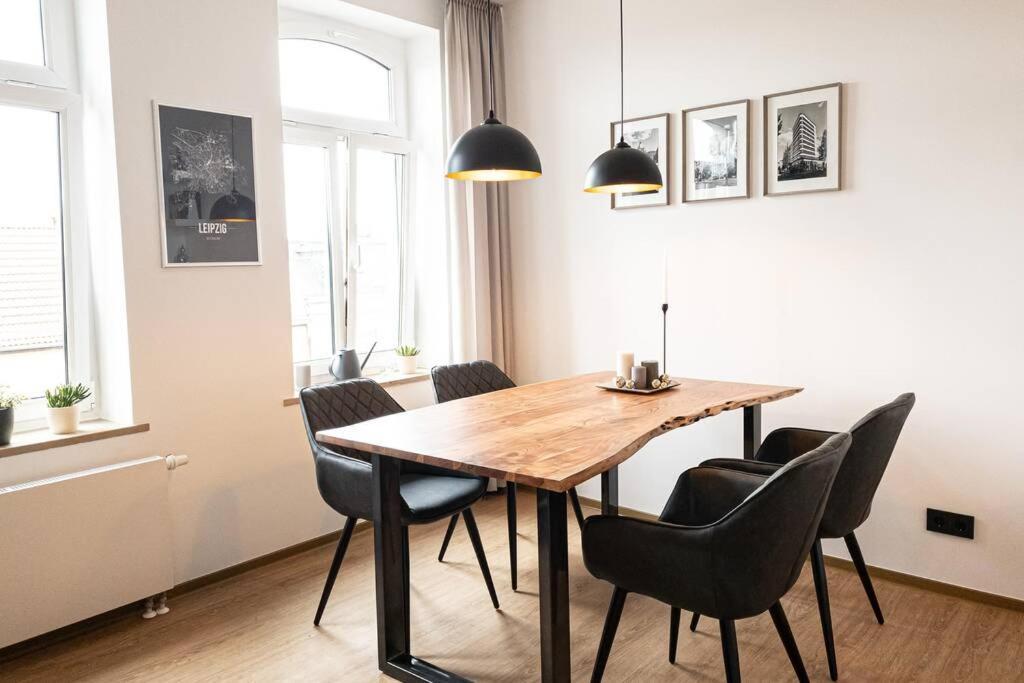 Luxus-Apartment In Leipzig Mit Privat-Parkplatz מראה חיצוני תמונה
