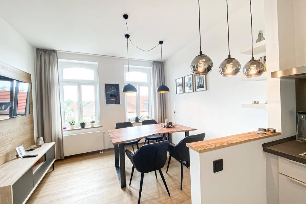 Luxus-Apartment In Leipzig Mit Privat-Parkplatz מראה חיצוני תמונה