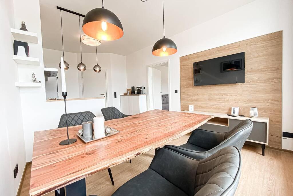 Luxus-Apartment In Leipzig Mit Privat-Parkplatz מראה חיצוני תמונה